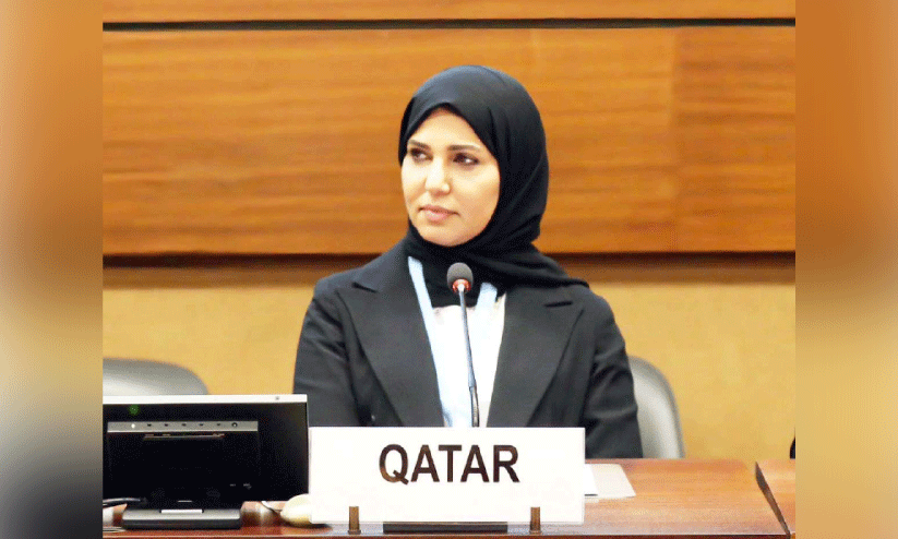 ഐക്യരാഷ്ട്രസഭ ഓഫിസിലെ ഖത്തർ പ്രതിനിധി ഡോ. ഹിന്ദ് അബ്ദുറഹ്മാൻ അൽ മുഫ്ത ഐക്യരാഷ്ട്രസഭ ഓഫിസിലെ ഖത്തർ പ്രതിനിധി ഡോ. ഹിന്ദ് അബ്ദുറഹ്മാൻ അൽ മുഫ്ത