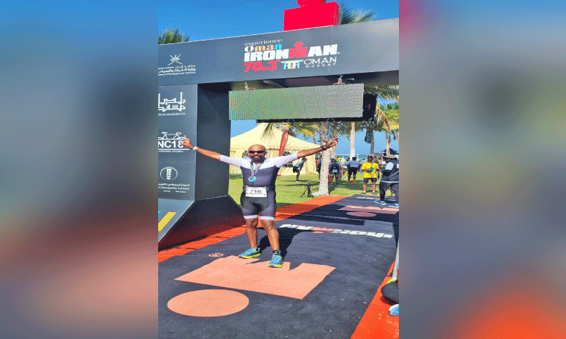 ‘അ​​യ​​ൺ​​മാ​​ൻ 70.3’ ട്ര​​യാ​​ത്​​ല​​ൺ: ല​ക്ഷ്യം കൈ​വ​രി​ച്ച്​ ആ​ല​പ്പു​ഴ സ്വ​ദേ​ശി