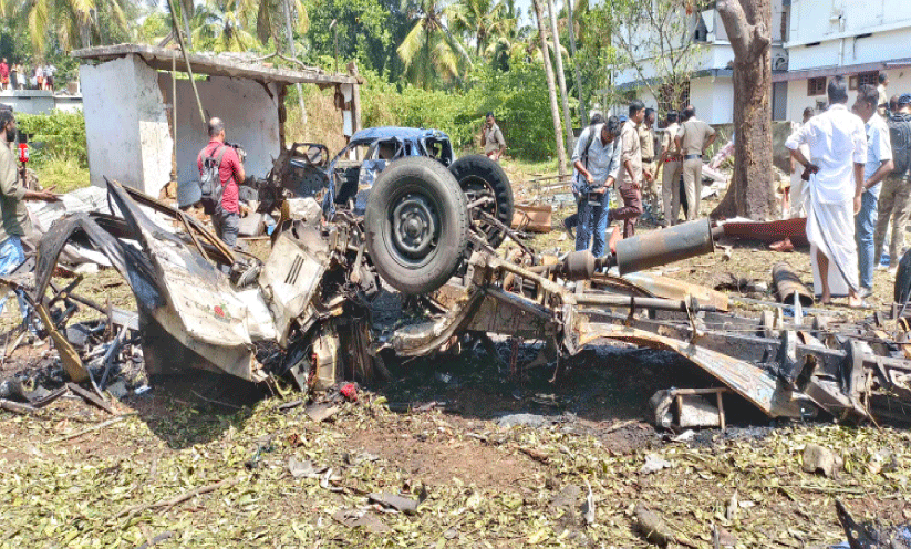 ചൂരക്കാട് സ്ഫോടനം;  ഒളിവിലുള്ള പ്രതികൾ ഉടൻ പിടിയിലാകുമെന്ന് അന്വേഷണസംഘം