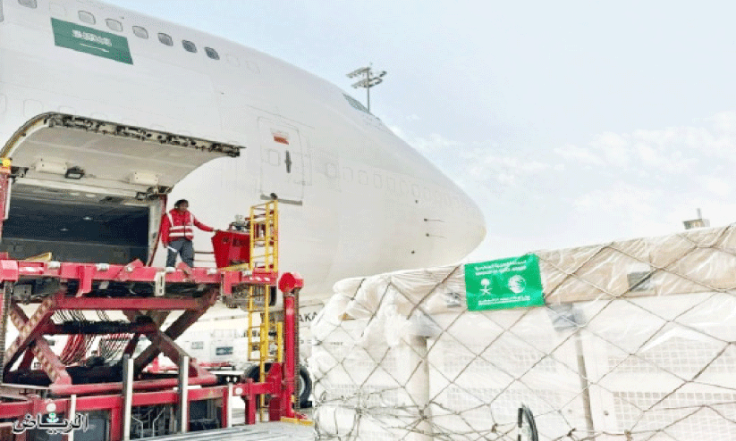 യുക്രെയ്​നിലേക്ക്​ സൗദി സഹായം, ആറാം വിമാനം പുറപ്പെട്ടു