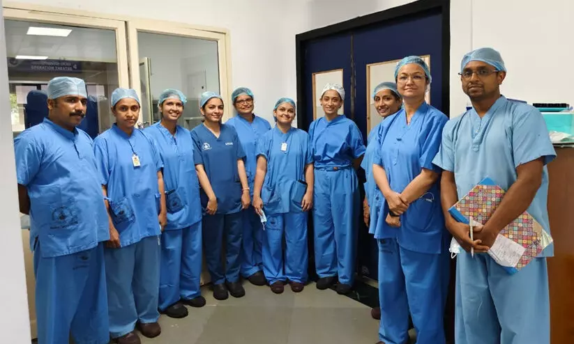 മലബാര്‍ കാന്‍സര്‍ സെന്ററില്‍ കണ്ണിന്റെ കാഴ്ച നിലനിര്‍ത്തിക്കൊണ്ട് അപൂര്‍വ ശസ്ത്രക്രിയ വിജയം