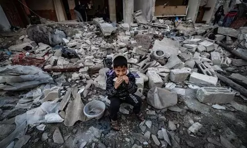 ഇലകൾ തിന്ന് വിശപ്പടക്കി ഫലസ്തീൻ ജനത; ഇസ്രായേൽ പട്ടിണി ആയുധമാക്കി ഉപയോഗിക്കുന്നുവെന്ന് യു.എൻ