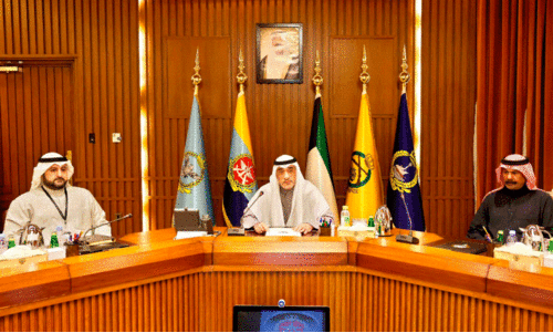 മ​ന്ത്രി​ ശൈ​ഖ് ഫ​ഹ​ദ് അ​ൽ യൂ​സ​ഫ് അ​സ്സ​ബാ​ഹ് യോ​ഗ​ത്തി​ൽ