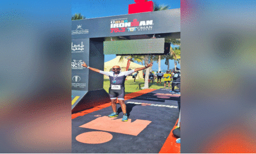 ‘അ​​യ​​ൺ​​മാ​​ൻ 70.3’ ട്ര​​യാ​​ത്​​ല​​ൺ: ല​ക്ഷ്യം കൈ​വ​രി​ച്ച്​ ആ​ല​പ്പു​ഴ സ്വ​ദേ​ശി