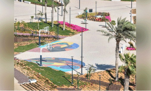 അ​ബൂ​ദ​ബി മ​സ്ദ​ര്‍ സി​റ്റി​യി​ല്‍ തു​റ​ന്ന ക​മ്യൂ​ണി​റ്റി പാ​ർ​ക്ക്