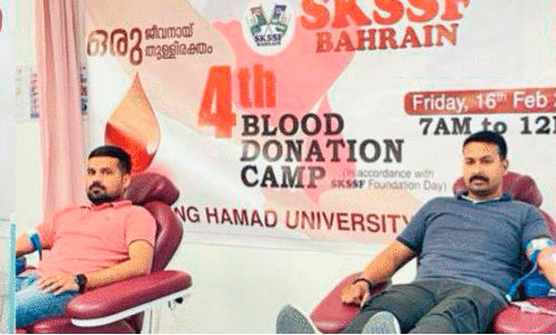 ര​ക്ത​ദാ​ന ക്യാ​മ്പ്