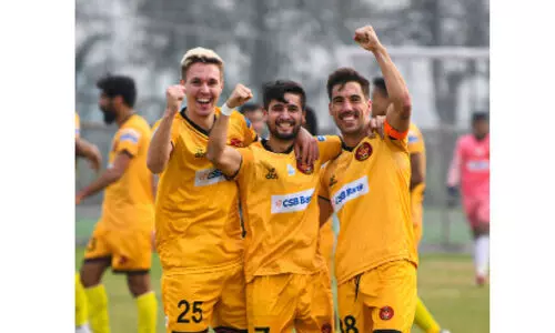 ഡ​ൽ​ഹി​യെ​യും വീ​ഴ്ത്തി ഗോ​കു​ലം; ഐ ​ലീ​ഗി​ൽ തു​ട​ർ​ച്ച​യാ​യ അ​ഞ്ചാം ജ​യം