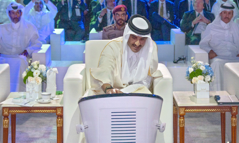 പെട്രോ കെമിക്കൽ കോംപ്ലക്സ് പ്രോജക്ടിന് അമീർ തറക്കല്ലിട്ടു പെട്രോ കെമിക്കൽ കോംപ്ലക്സ് പ്രോജക്ടിന് അമീർ തറക്കല്ലിട്ടു