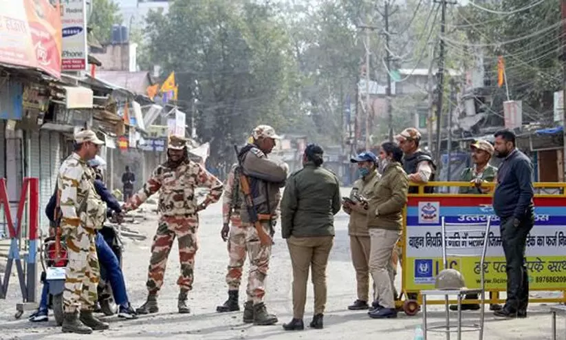 ഹൽദ്വാനിയിൽ കർഫ്യൂ പിൻവലിച്ചു