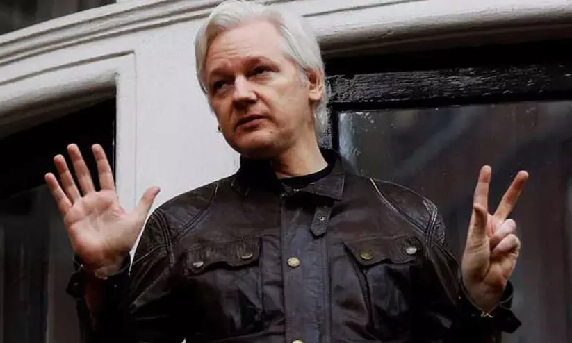 യു.എസിലേക്ക്  നാടുകടത്തൽ: വാദം കേൾക്കാനെത്താതെ അസാൻജ്