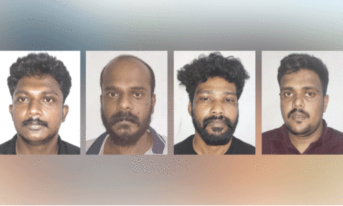 പ​ണ​മി​ട​പാ​ടി​നെച്ചൊല്ലി സം​ഘ​ർ​ഷം:  നാ​ലു​പേ​ർ അ​റ​സ്​​റ്റി​ൽ