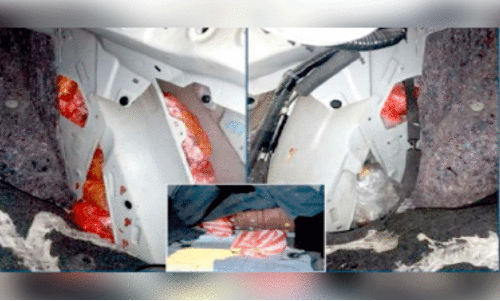 ക​സ്റ്റം​സ്​ അ​ധി​കൃ​ത​ർ  പി​ടി​കൂ​ടി​യ മ​യ​ക്കു​മ​രു​ന്ന്