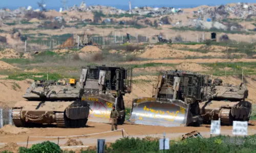 ഗസ്സയെ പിളർത്തുന്ന ഭീമൻ റോഡുമായി ഇസ്രായേൽ; ഇരുവശത്തുമായി ഒരു കി.മീ ബഫർ സോൺ