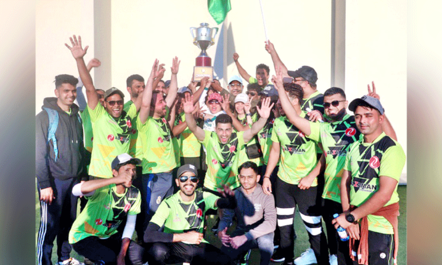 Al Zaman exchange sports day