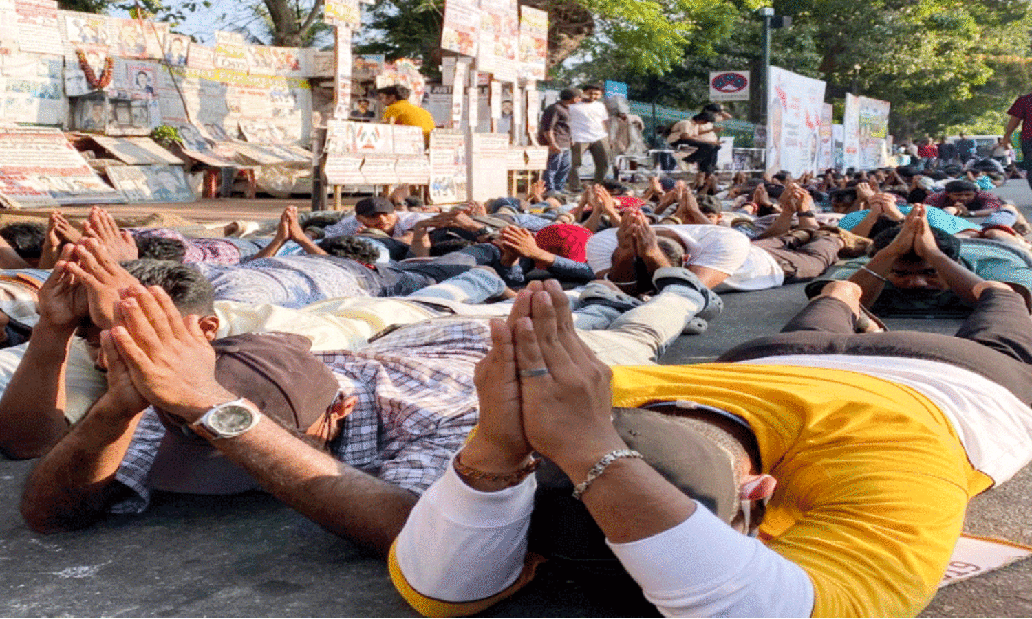 പൊലീസ്​ കോൺ​സ്​റ്റബിൾ റാങ്ക്​ ഹോൾഡേഴ്​സ്​ സമരം 10ാം ദിനത്തിലേക്ക്​