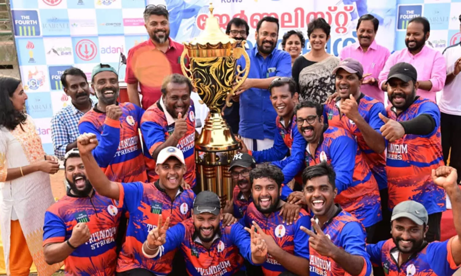 ജേർണലിസ്റ്റ് ക്രിക്കറ്റ്‌ ലീഗ് സീസൺ രണ്ട് (ജെ.സി.എൽ-2): തിരുവനന്തപുരം സ്ട്രൈക്കേർസ് ചാമ്പ്യൻമാർ