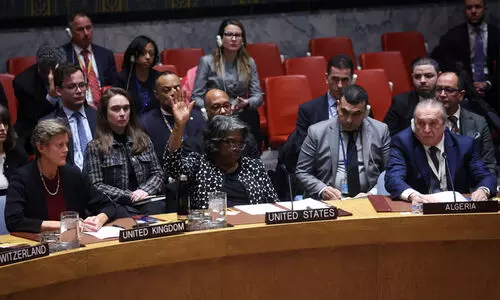 ഗസ്സയിൽ വെടിനിർത്തൽ ആവശ്യപ്പെട്ടുള്ള അറബ് രാജ്യങ്ങളുടെ പ്രമേയം വീറ്റോ ചെയ്ത് യു.എസ്