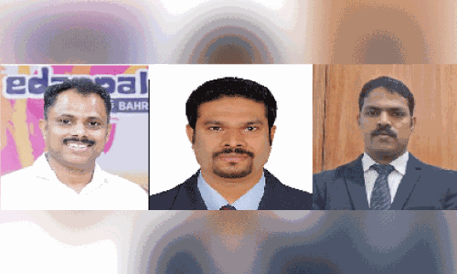 ഫൈ​സ​ൽ ആ​നൊ​ടി​യി​ൽ (പ്ര​സി​ഡ​ന്റ്‌), ഷാ​ഹു​ൽ കാ​ല​ടി (ജ​ന​റ​ൽ സെ​ക്ര​ട്ട​റി), രാ​മ​ച​ന്ദ്ര​ൻ പോ​ട്ടൂ​ർ (ട്ര​ഷ​റ​ർ)