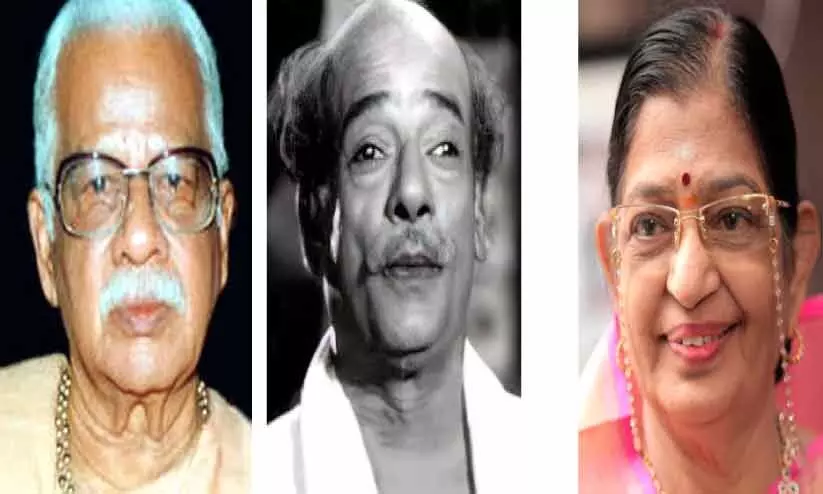   തിക്കുറിശ്ശി,എസ്.പി. പിള്ള,പി. സുശീല