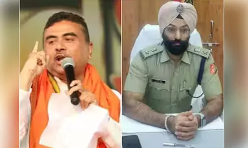 സിഖ് പൊലീസ് ഓഫിസറെ ഖലിസ്താനിയെന്നു വിളിച്ചു; സുവേന്ദു അധികാരി വെട്ടിൽ