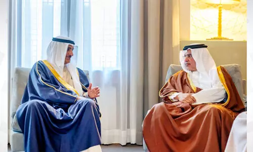 കിരീടാവകാശിയും ഹയർ അർബൻ പ്ലാനിങ് കമ്മിറ്റി പുതിയ വൈസ്ചെയർമാനുമായി കൂടിക്കാഴ്ച നടത്തി