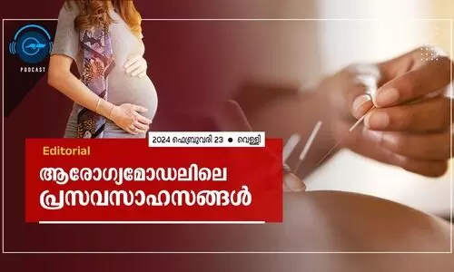 ആ​​രോ​​ഗ്യ​​മോ​​ഡ​​ലി​​ലെ പ്ര​​സ​​വ​​സാ​​ഹ​​സ​​ങ്ങ​​ൾ