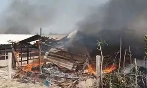 സന്ദേശ്ഖലിയിൽ സംഘർഷം തുടരുന്നു; തൃണമൂൽ നേതാക്കളുടെ വീട് ആക്രമിച്ചു