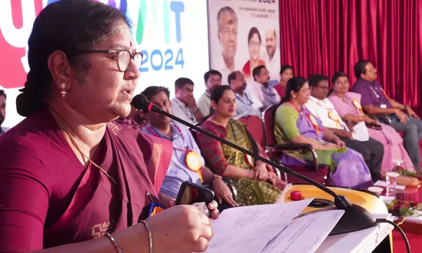 വിദ്യാർഥികളുടെ നൂതനാശയങ്ങൾക്ക് ചിറക് നൽകുകയാണ് സർക്കാർ ലക്ഷ്യമെന്ന് ആർ. ബിന്ദു വിദ്യാർഥികളുടെ നൂതനാശയങ്ങൾക്ക് ചിറക് നൽകുകയാണ് സർക്കാർ ലക്ഷ്യമെന്ന് ആർ. ബിന്ദു