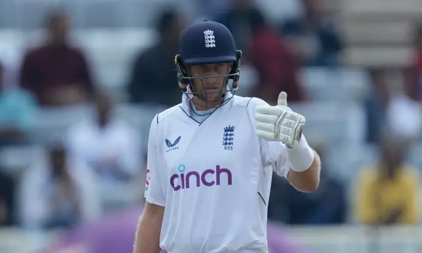 ജോ റൂട്ടിന് സെഞ്ച്വറി (106*); തകർച്ചയിൽനിന്ന് കരകയറി ഇംഗ്ലണ്ട്; ഏഴിന് 302 ജോ റൂട്ടിന് സെഞ്ച്വറി (106*); തകർച്ചയിൽനിന്ന് കരകയറി ഇംഗ്ലണ്ട്; ഏഴിന് 302