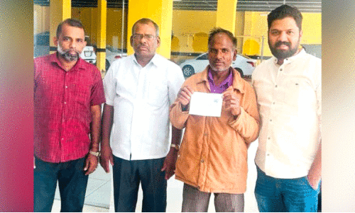 govind prasad  with al ahsa OICC leaders