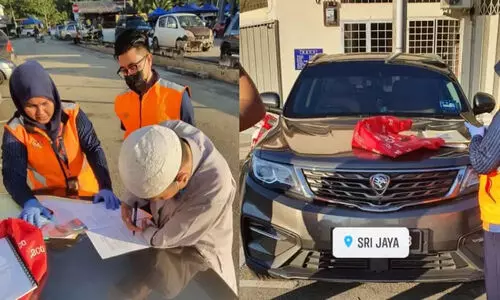 യുവാവ് ഭിക്ഷാടനത്തിന് എത്തുന്നത് പ്രീമിയം എക്സ്70യിൽ; ബധിരനാണെന്നതും അഭിനയം