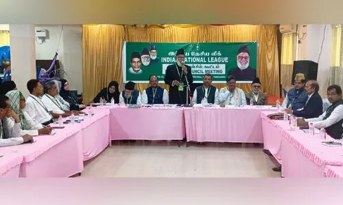 സീ​റ്റ് വി​ഭ​ജ​ന​ത്തി​ൽ ചെ​റി​യ പാ​ർ​ട്ടി​ക​ളെ കൂ​ടി ചേ​ർ​ത്തു​നി​ർ​ത്തി സം​ഘ്പ​രി​വാ​ർ വി​രു​ദ്ധ വോ​ട്ടു​ക​ൾ ഏ​കോ​പി​പ്പി​ക്കാ​ൻ ദേ​ശീ​യ പാ​ർ​ട്ടി​ക​ൾ വി​ട്ടു​വീ​ഴ്ച ചെ​യ്യ​ണം -ഐ.എൻ.എൽ