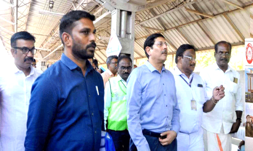 179 കോ​ടി​യു​ടെ വി​ക​സ​നം; ദ​ക്ഷി​ണ റ​യി​ൽ​വേ ജ​ന​റ​ൽ മാ​നേ​ജ​ർ വ​ർ​ക്ക​ല​യി​ലെ​ത്തി