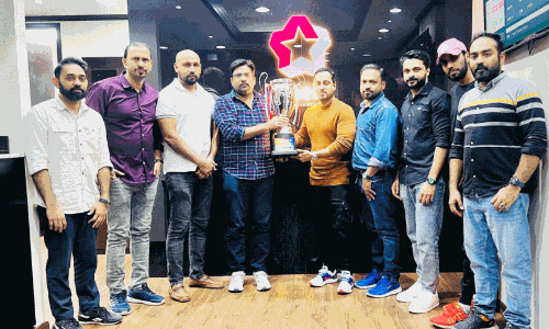 ട്രോ​ഫി​ ലോ​ഞ്ചി​ങ്​ ച​ട​ങ്ങ്