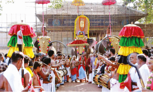 mannarkkad pooram