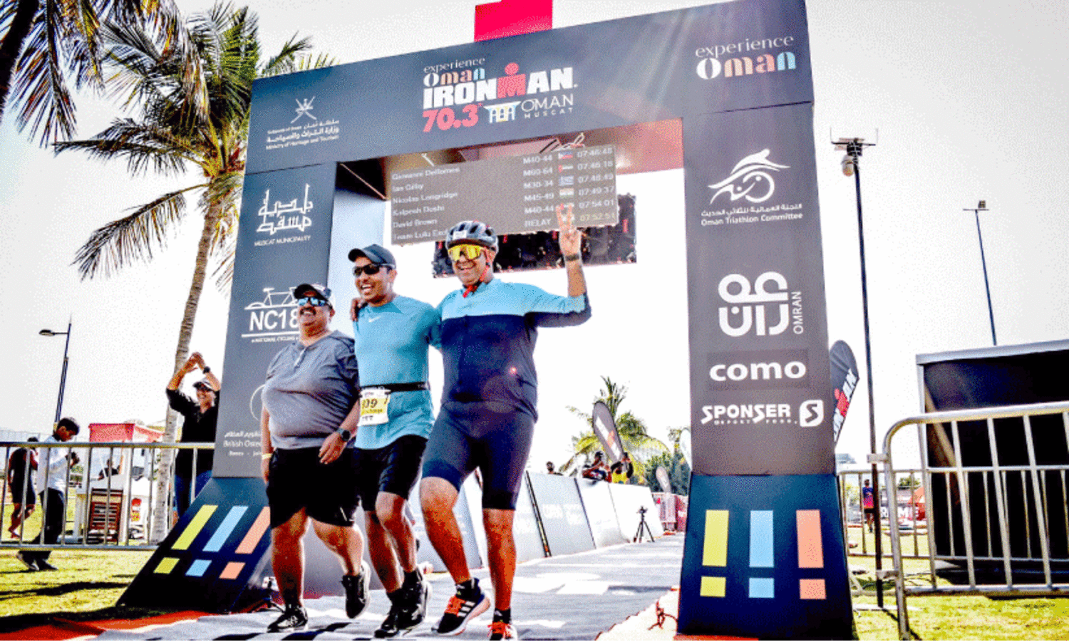 iron man 70.3 competition at lulu exchange