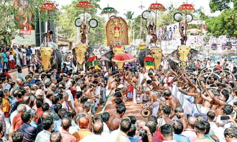 mannarkad pooram mannarkad pooram
