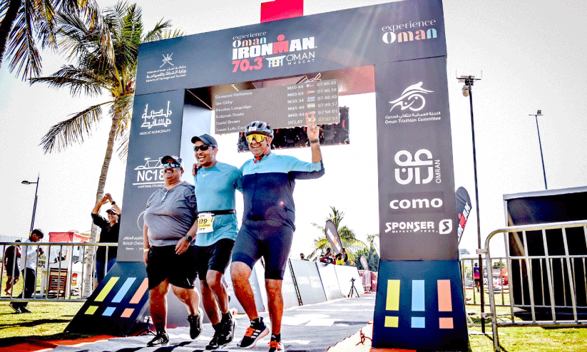 iron man 70.3 competition at lulu exchange