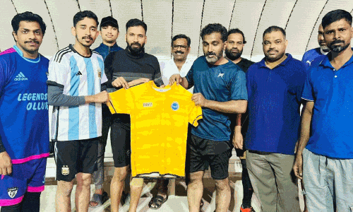 ജ​ഴ്സി പ്ര​കാ​ശ​നം