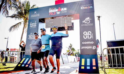 iron man 70.3 competition at lulu exchange