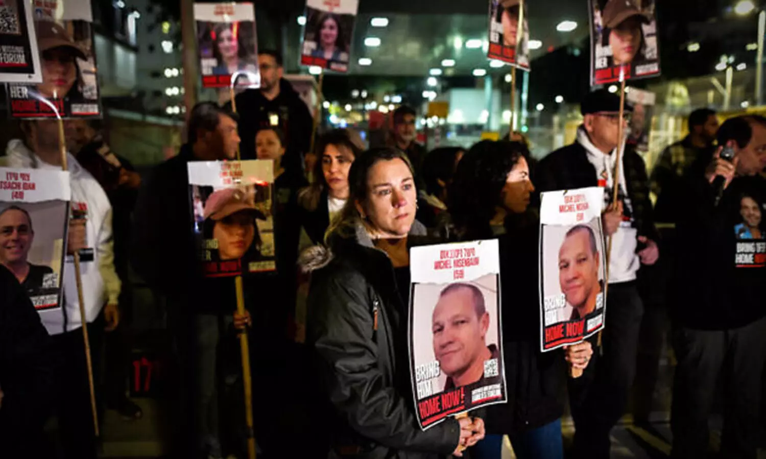 നെതന്യാഹുവിനെതി​രെ കൂറ്റൻ പ്രകടനവുമായി ബന്ദികളുടെ ബന്ധുക്കൾ; നാലുദിന മാർച്ച് ജറൂസലമിലേക്ക്