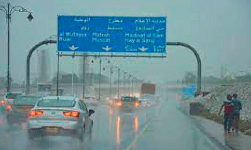 rain in Oman