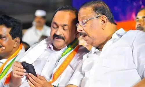 k sudhakaran and vd satheeshan