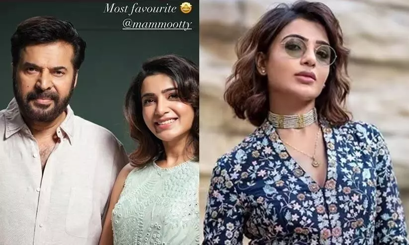 Samantha Ruth Prabhu shares fan-favorite photo with Mammootty, sparking collaboration rumours