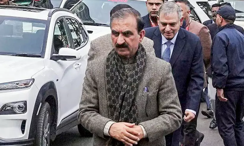 ഹിമാചൽപ്രദേശിലെ ​രാജ്യസഭ സീറ്റിൽ കോൺഗ്രസിന് പരാജയം; മുഖ്യമന്ത്രിയുടെ രാജി ആവശ്യപ്പെട്ട് ബി.ജെ.പി