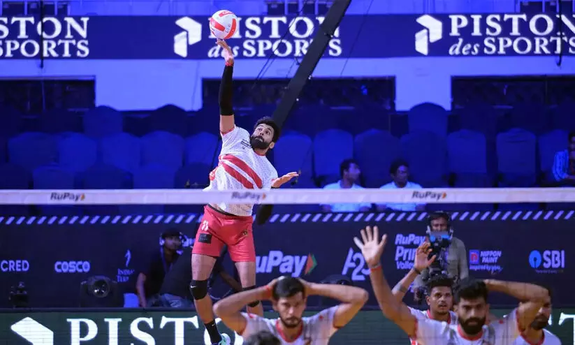 പ്രൈം വോളിബാള്: കൊച്ചിയെ വീഴ്ത്തി കൊല്ക്കത്ത പ്രൈം വോളിബാള്: കൊച്ചിയെ വീഴ്ത്തി കൊല്ക്കത്ത