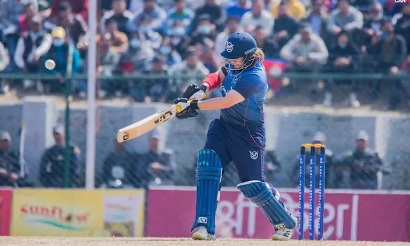 33 പ​ന്തി​ൽ സെ​ഞ്ച്വ​റി; ട്വ​ന്റി20​യി​ൽ ന​മീ​ബി​യ​ൻ താ​രം ഈ​റ്റണ് ലോ​ക റെ​ക്കോ​ഡ്