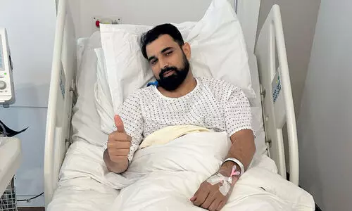 യു.കെയിൽ മുഹമ്മദ് ഷമിയുടെ കണങ്കാൽ ശസ്ത്രക്രിയ വിജയകരം; ടീമിലേക്ക് തിരിച്ചെത്താൻ സമയമെടുക്കും