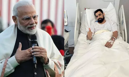 ‘എനിക്കുറപ്പുണ്ട്, നിങ്ങൾ ഈ പരിക്കിനെ മറികടക്കും’; ഷമി വേഗം സുഖം പ്രാപിക്കട്ടെയെന്ന് ആശംസിച്ച് മോദി