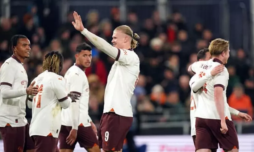 ഒന്നല്ല, രണ്ടല്ല... അഞ്ചടിച്ച് ഹാലൻഡ് മാജിക്! തകർപ്പൻ ജയവുമായി സിറ്റി എഫ്.എ കപ്പ് ക്വാർട്ടറിൽ